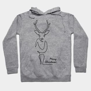 Christmas reindeer Hoodie